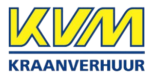 Logo KVM Kraanverhuur Maassen BV
